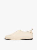 Beige TH Monogram Leather Oxford Shoes  Women