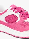 Multi Tonal TH Monogram Mixed Texture Trainers  Women