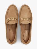 Maro Mocasini Din Piele Suede Cu Lant  Femei