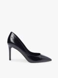 Negru Pantofi Cu Toc Stiletto Din Piele Cu Varf Ascutit  Femei