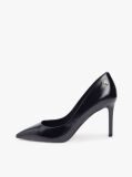 Negru Pantofi Cu Toc Stiletto Din Piele Cu Varf Ascutit  Femei