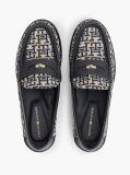 Blue Mocasini Penny Cu Monograma TH  Femei