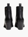 Negru Botine Chelsea Western Din Piele  Femei