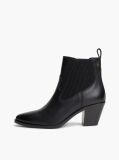Negru Botine Chelsea Western Din Piele  Femei