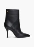 Negru Botine Din Piele Cu Varf Ascutit Si Toc  Femei
