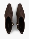 Maro Botine Kitten Din Suede Cu Toc  Femei