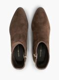 Maro Botine Din Suede Cu Fermoar  Femei