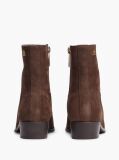 Maro Botine Din Suede Cu Fermoar  Femei