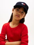 Blue Sapca De Baseball Din Bumbac Seersucker Cu Steag Ondulat  Copii unisex