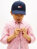 Multi Regular Fit Flag Print Stripe Shirt  Boys