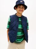 Blue Lightweight Diamond Quilted Gilet  Boys