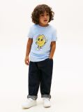 Blue Tricou Din Jersey Cu Imprimeu Grafic  Baieti