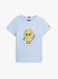 Blue Tricou Din Jersey Cu Imprimeu Grafic  Baieti