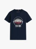 Blue Tricou Cu Imprimeu Grafic De Baschet  Baieti