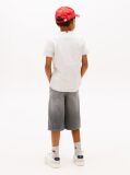 Gri Tricou Cu Imprimeu Grafic De Baschet  Baieti