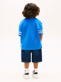 Blue Tricou Din Jersey Cu Imprimeu Cu Steag  Baieti