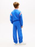 Blue Pantaloni De Jogging Terry Cu Logo Si Steag  Baieti