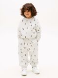 Gri Pantaloni De Jogging Din Bumbac Tip Terry  Baieti