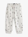 Gri Pantaloni De Jogging Din Bumbac Tip Terry  Baieti