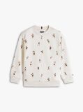 Grey Graphic Logo Terry Sweatshirt  Boys