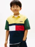 Multi Colour-Blocked Pique Polo Shirt  Boys
