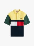 Multi Colour-Blocked Pique Polo Shirt  Boys