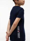 Blue T-Shirt Cu Guler Crew  Baieti