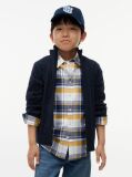 Blue Cable Knit Zip-Thru Jumper  Boys