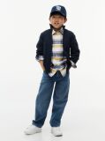 Blue Cable Knit Zip-Thru Jumper  Boys
