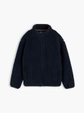 Blue Back Flag Polar Fleece Zip-Thru Sweatshirt  Boys