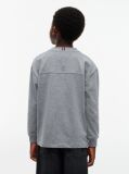Grey Logo Long Sleeve T-Shirt  Boys