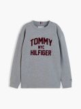 Grey Logo Long Sleeve T-Shirt  Boys