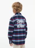 Multi Regular Fit Back Graphic Check Corduroy Shirt  Boys
