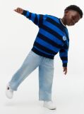 Multi Bluza De Trening Cu Logo Si Guler Rotund  Baieti