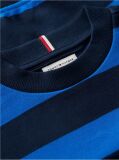 Multi Bluza De Trening Cu Logo Si Guler Rotund  Baieti