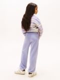 Purple Cuffed Leg Joggers  Girls