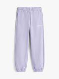 Purple Cuffed Leg Joggers  Girls