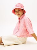 Multi Essential Camasa Relaxed Cu Maneci Scurte Si Dungi  Fete