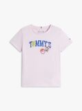 Roz Tricou Cu Logo Fructe  Fete