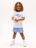 Alb Tricou Cu Logo Fructe  Fete