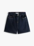 Blue Relaxed Denim Bermuda Shorts  Girls