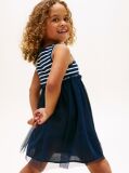 Multi Rochie Fit And Flare Fara Maneci Cu Tul  Fete