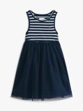 Multi Rochie Fit And Flare Fara Maneci Cu Tul  Fete