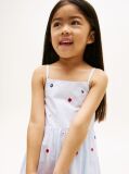 Multi Rochie Fit And Flare Cu Dungi Si Imprimeu Floral Brodat  Fete
