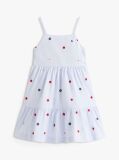 Multi Rochie Fit And Flare Cu Dungi Si Imprimeu Floral Brodat  Fete