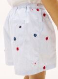 Multi Pantaloni Scurti Largi Cu Imprimeu Floral Brodat  Fete