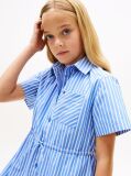 Multi Rochie Tip Camasa Din Poplin Cu Dungi  Fete