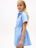 Multi Rochie Tip Camasa Din Poplin Cu Dungi  Fete