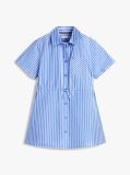 Multi Rochie Tip Camasa Din Poplin Cu Dungi  Fete