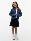 Denim Relaxed Zip-Thru Denim Jacket  Girls